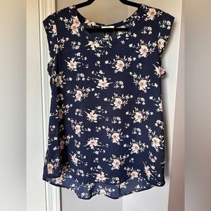 Cute casual floral blouse Pleione brand
